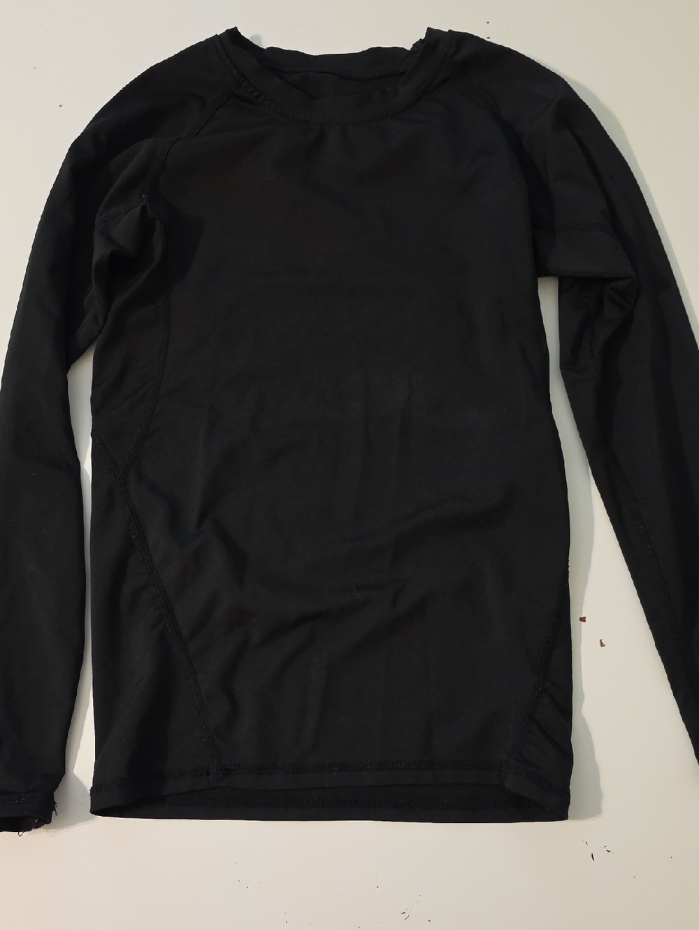 Black Long Sleeve Rash Guard